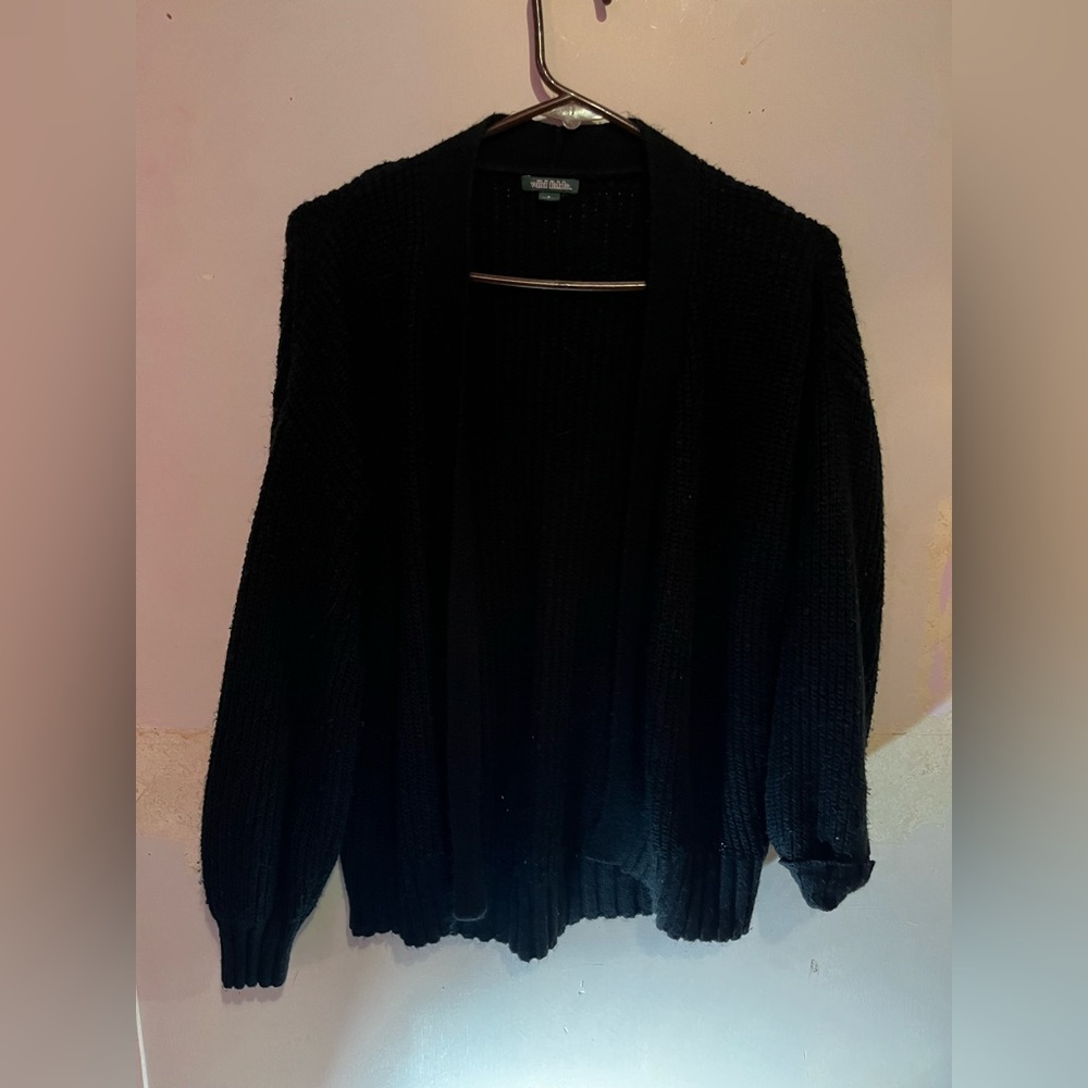 Black shawl